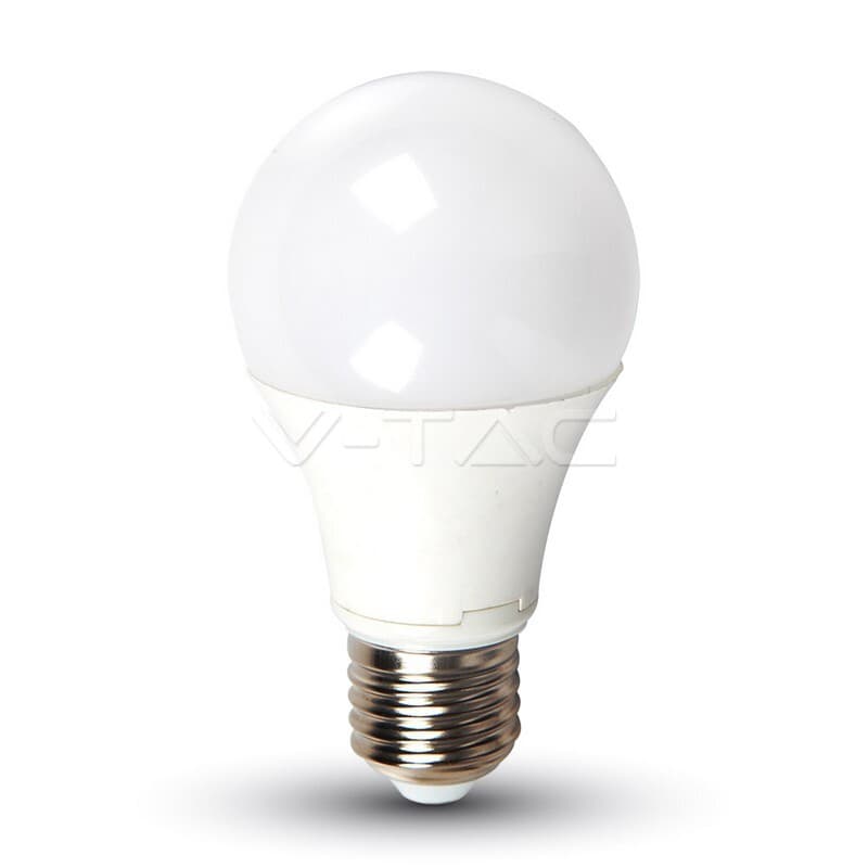 Žiarovka LED E27 9W, 3000K, 806lm, 2-balenie, A60 VT-2139 (V-TAC) 1