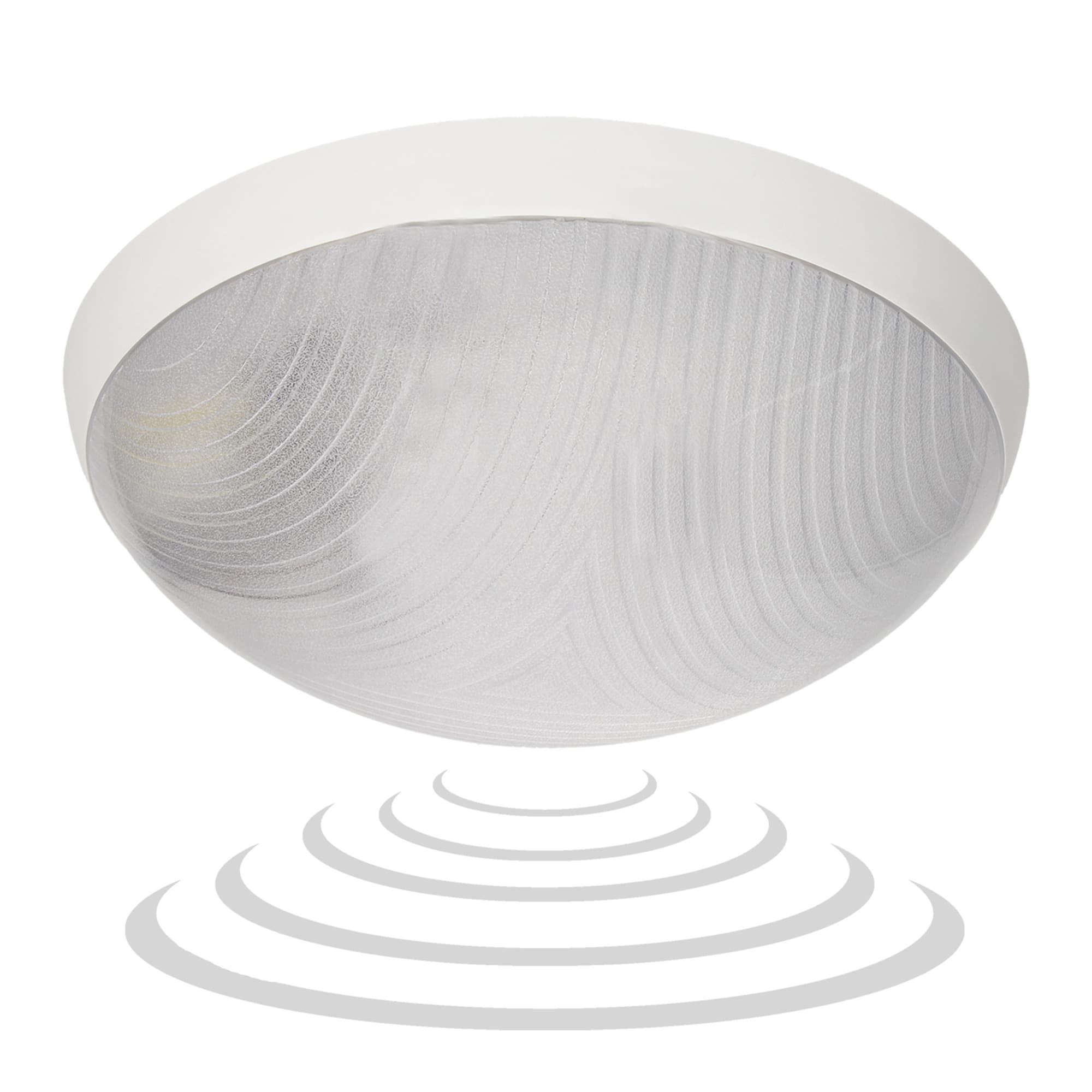 LED lighting fixture HELM with microwave sensor, 12W, IP44 1