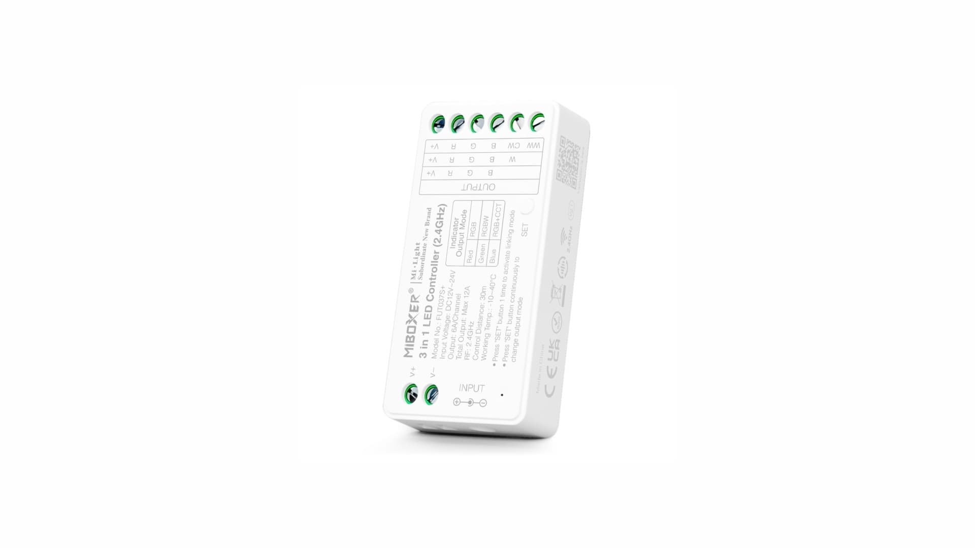 LED CONTROLLER RGB/RGBW/CCT (FUT037S+) - Bezdrátový LED kontroler 1