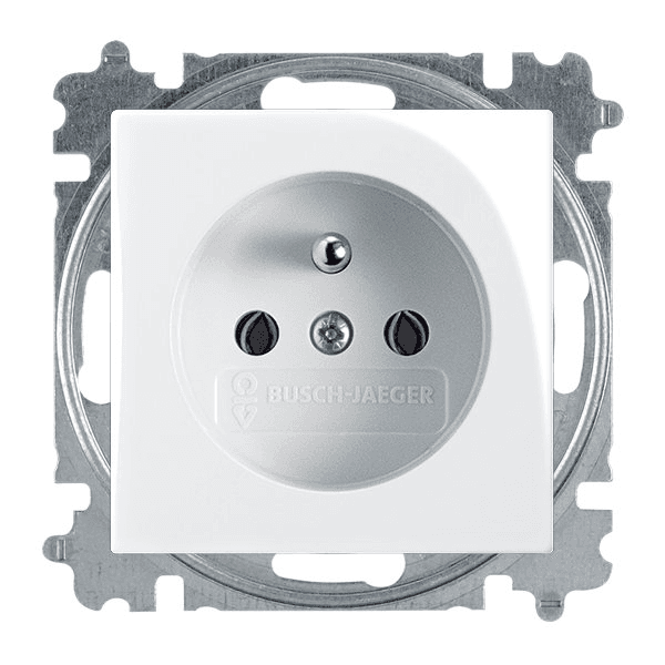 Zásuvka 2P+T/16A/250V (PS) biela Basic55 (ABB) 1