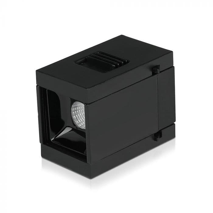 Bodové lištové LED svietidlo MAGNETIC 1W, 3000K, 35lm, 24V, čierna VT-4141 (V-TAC) 1