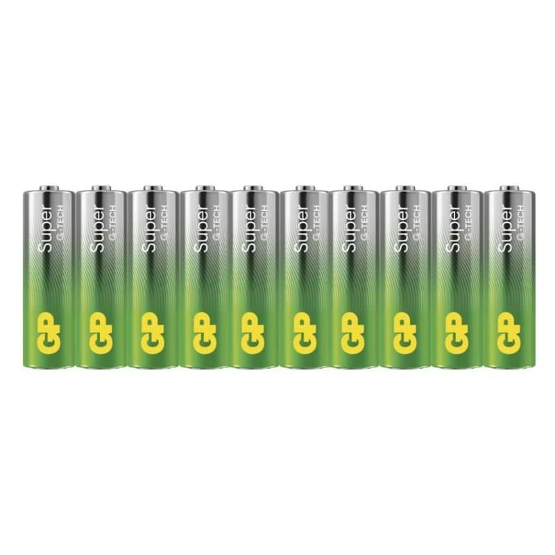 Alkalická batéria GP Super LR6 (AA), 10 ks 1