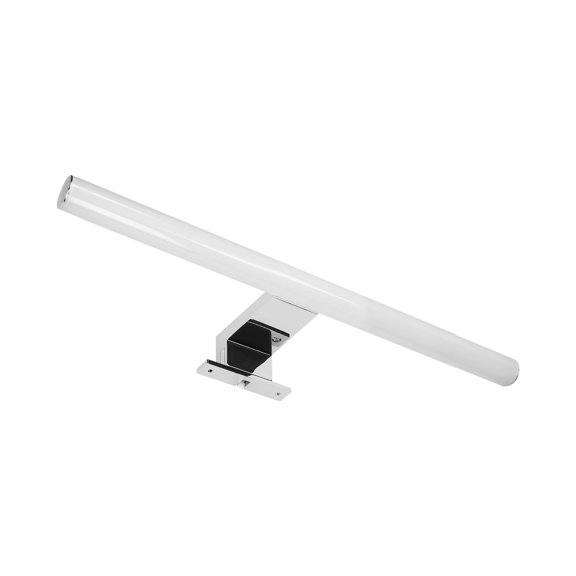 PEEGEL LED mirror lamp, 540lm, 4000K, 40 cm long, plastic+acrylic, 1