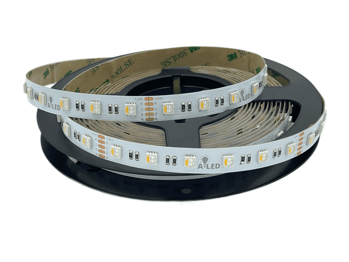 Pásik LED 24V 19,2W RGB+WW, 1269lm/m, 1m, 60 LED/m, IP20 1
