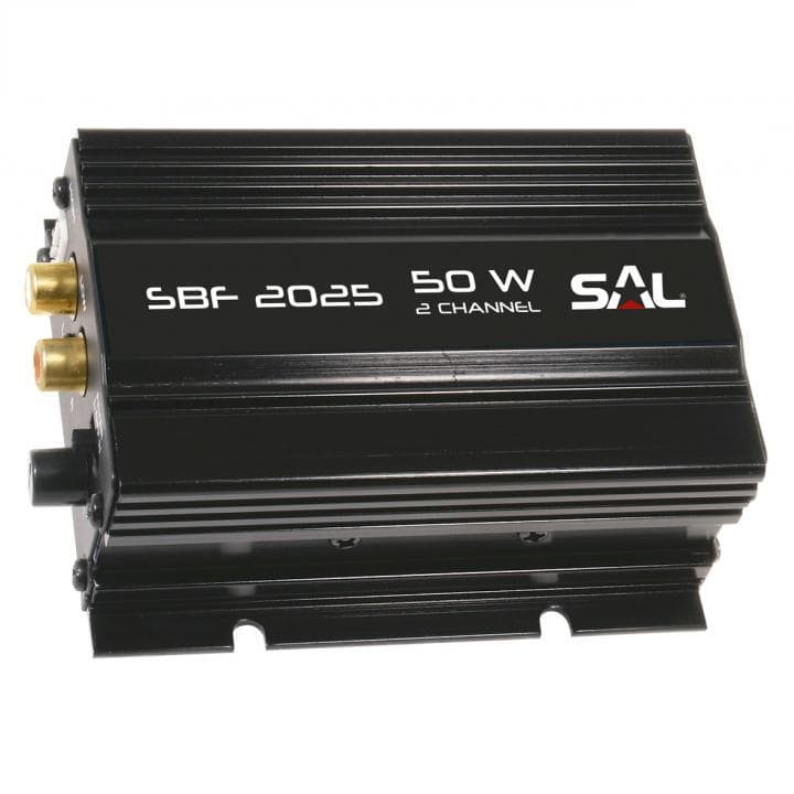 Univerzálny zosilňovač do auta, 2 pásmové, 4ohm, 50W 1