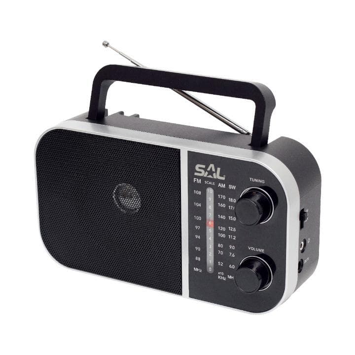 Prenosné rádio, 3-pásmové, AC/DC 1