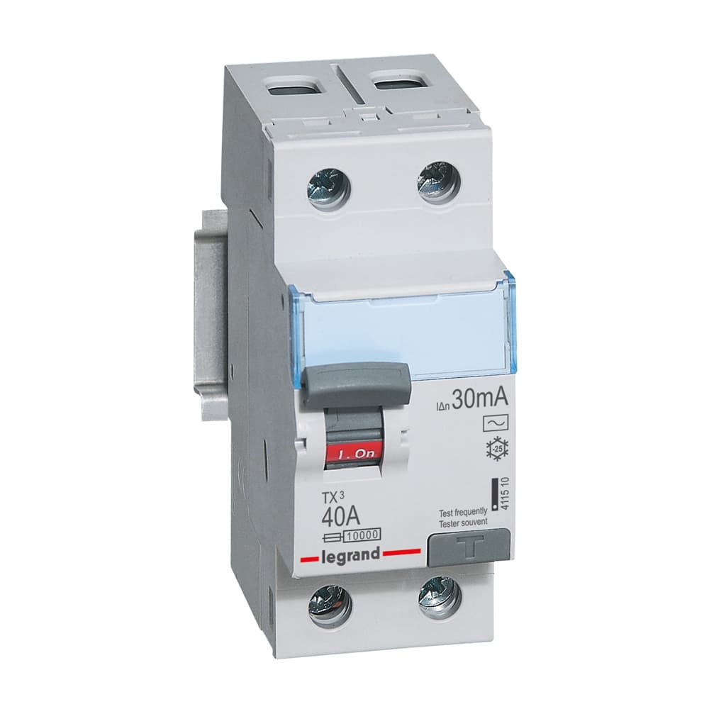 Prúdový chránič TX3 2P 40A 30mA AC 1