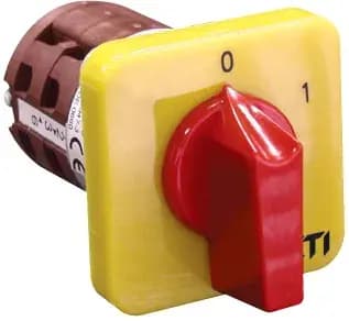 Vačkový spínač núdzový 3-pólový 80A "0-1" CS 80 10 U ES (ETI) 1