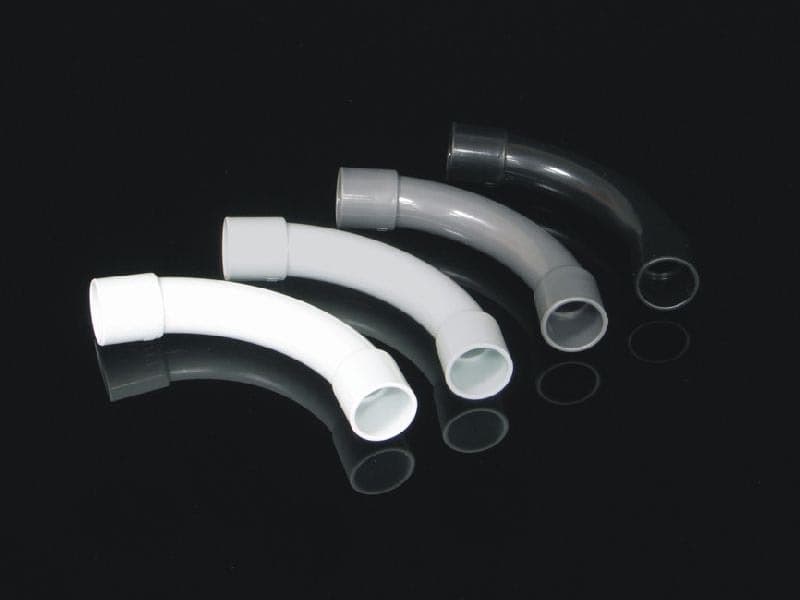 Koleno PVC priem. 20mm, LB(RAL 9010) (kat.zn.-4120) (KOPOS) 1