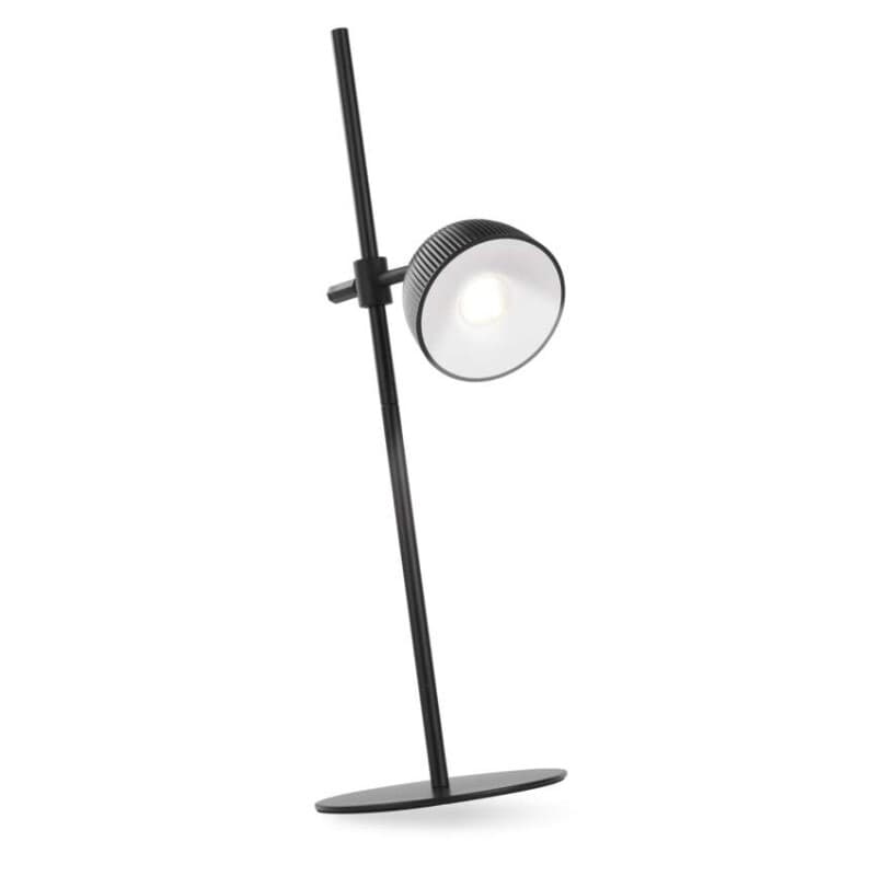 LED stolná lampa SOPHIE, dobíjacia, čierna 1