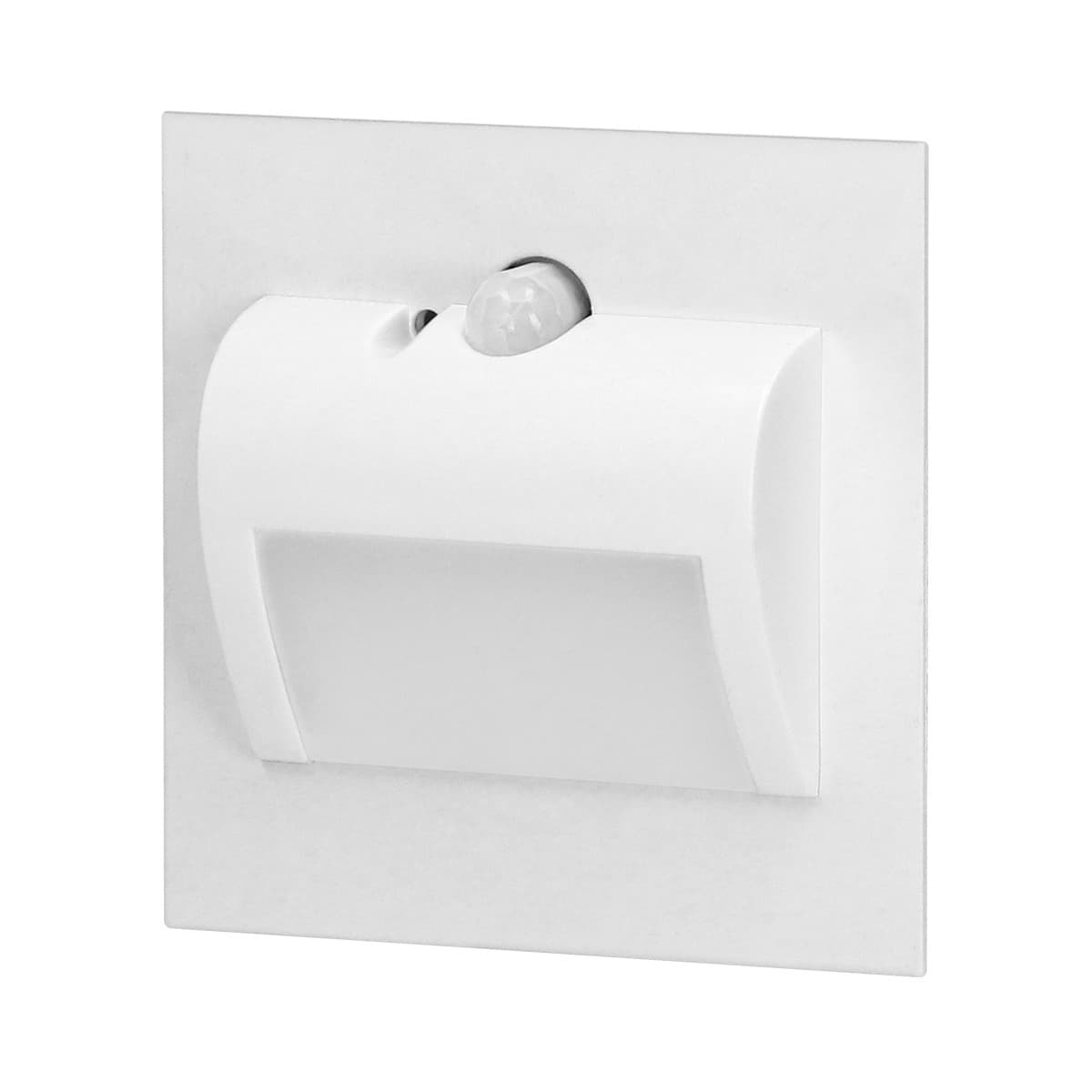Schodiskové LED svietidlo so senzorom DRACO 12V 1,5W, 30lm, 6000K, biele (ORNO) 1