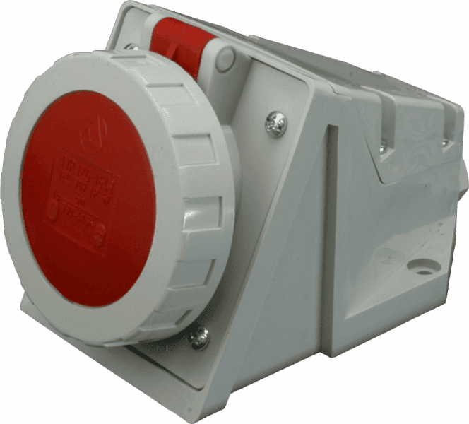 Zásuvka nástenná 32A/400V/5P IP67 - IZG 3253 (SEZ DK) 1