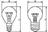 Žiarovka 25W, E14, 2700K, 200lm, 240V, iluminačná, číra (TES-LAMPS) 1