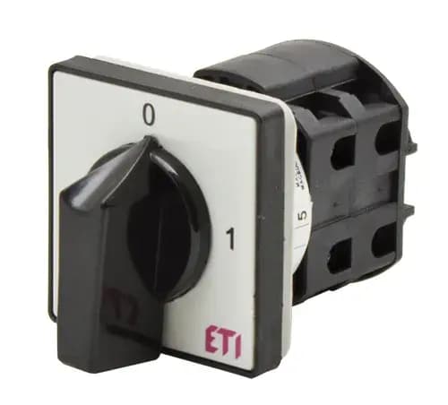 Vačkový spínač pre ampérmeter 40A "N+L1, L2, L3" fázový, CS 40 98 U (ETI) 1
