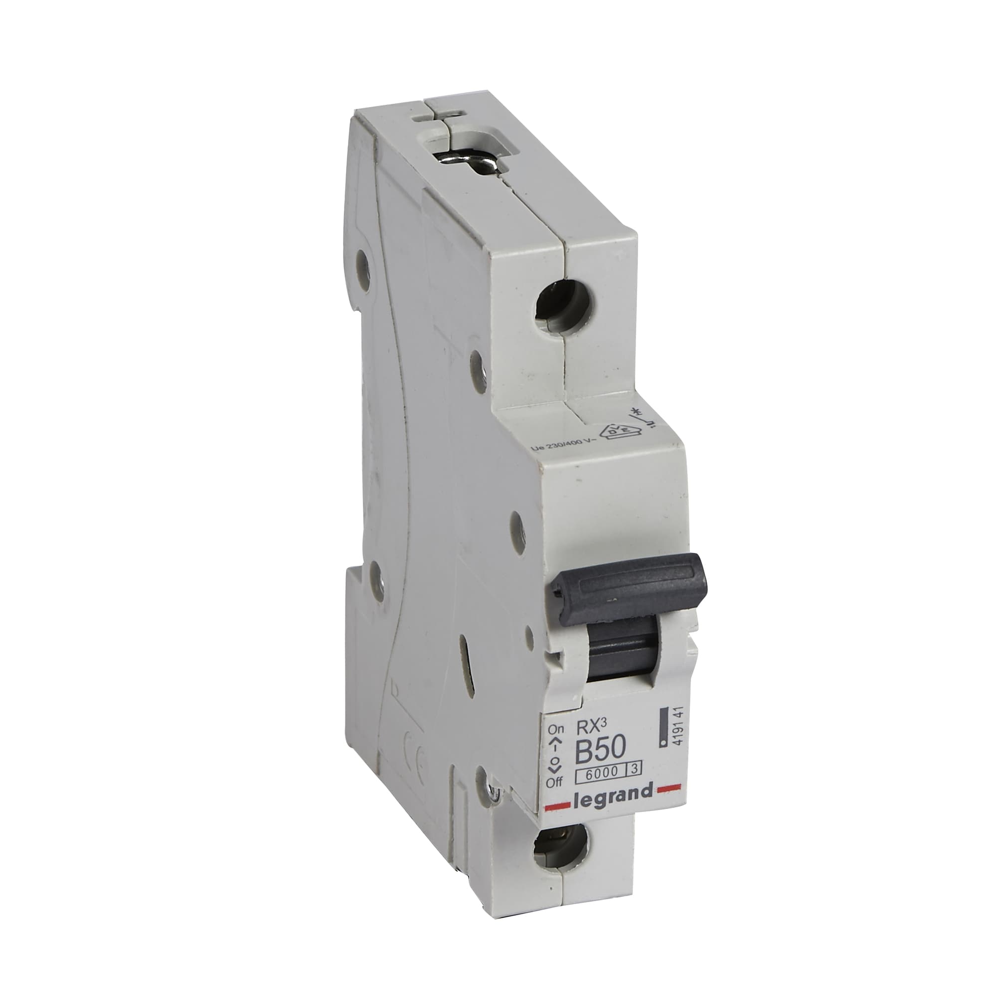 Istič 1-pólový B/50A 6kA Rada:RX3 (Legrand) 1
