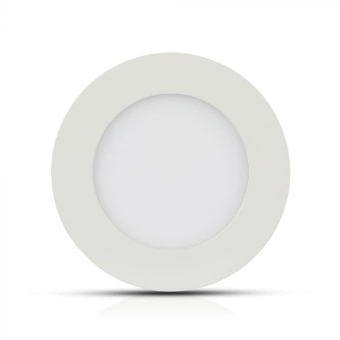 Mini LED panel okrúhly PRO 6W, 4000K, 420lm, VT-606 (V-TAC) 1