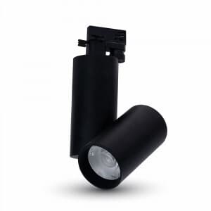 Bodové LED lištové svietidlo 4CORE 30W, 6000K, 2700lm, čierne VT-4635 (V-TAC) 1