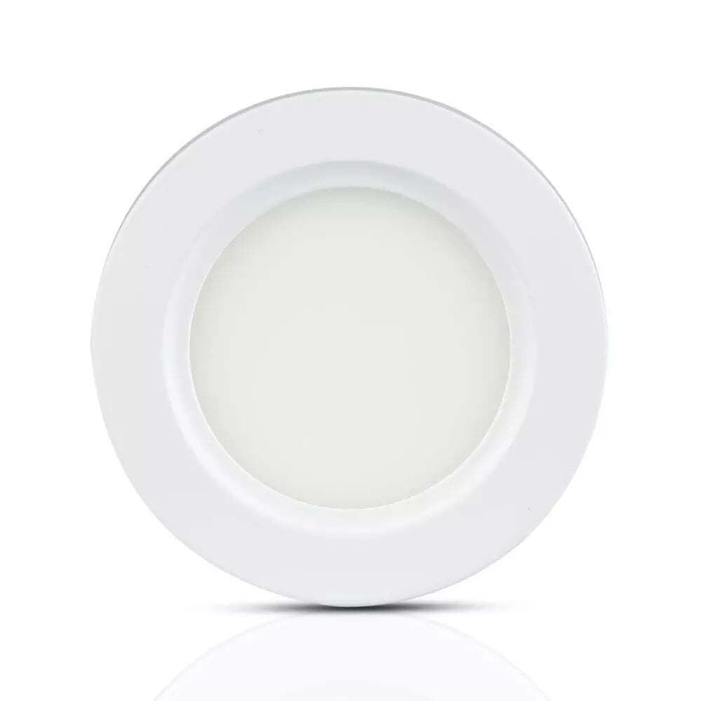Mini LED panel okrúhly na povrch 8W, 3000K, 800lm, VT-1408RD (V-TAC) 1