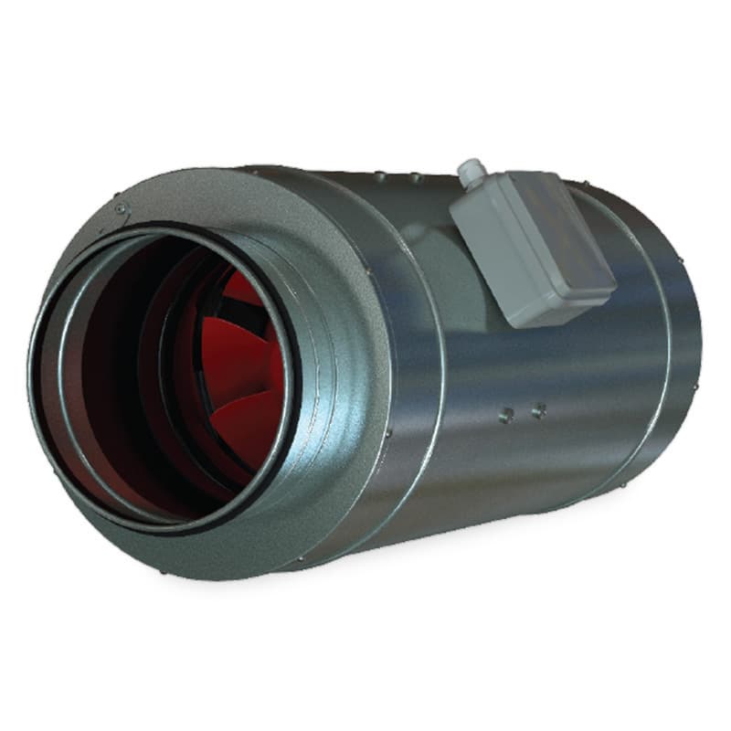 Tichý potrubný ventilátor, o200, 1100m3/h, 230V 1