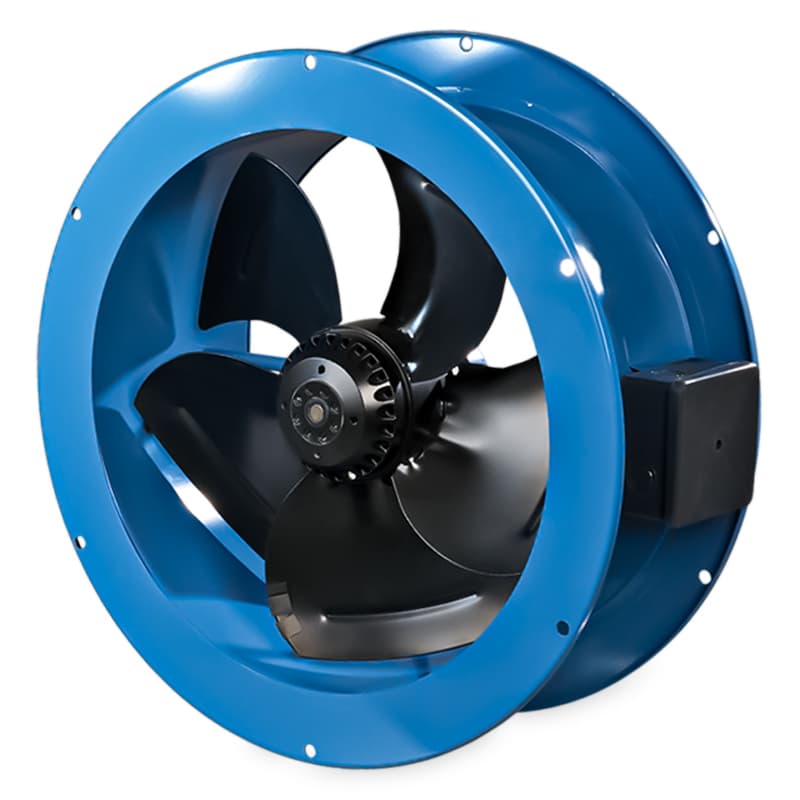 Kovový potrubný axiálny ventilátor, o462mm, 3x400V, 5280m3/h 1