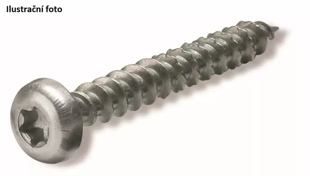 Víceúčelový torxní vrut 5 x 50 mm T25 (200 ks) 1