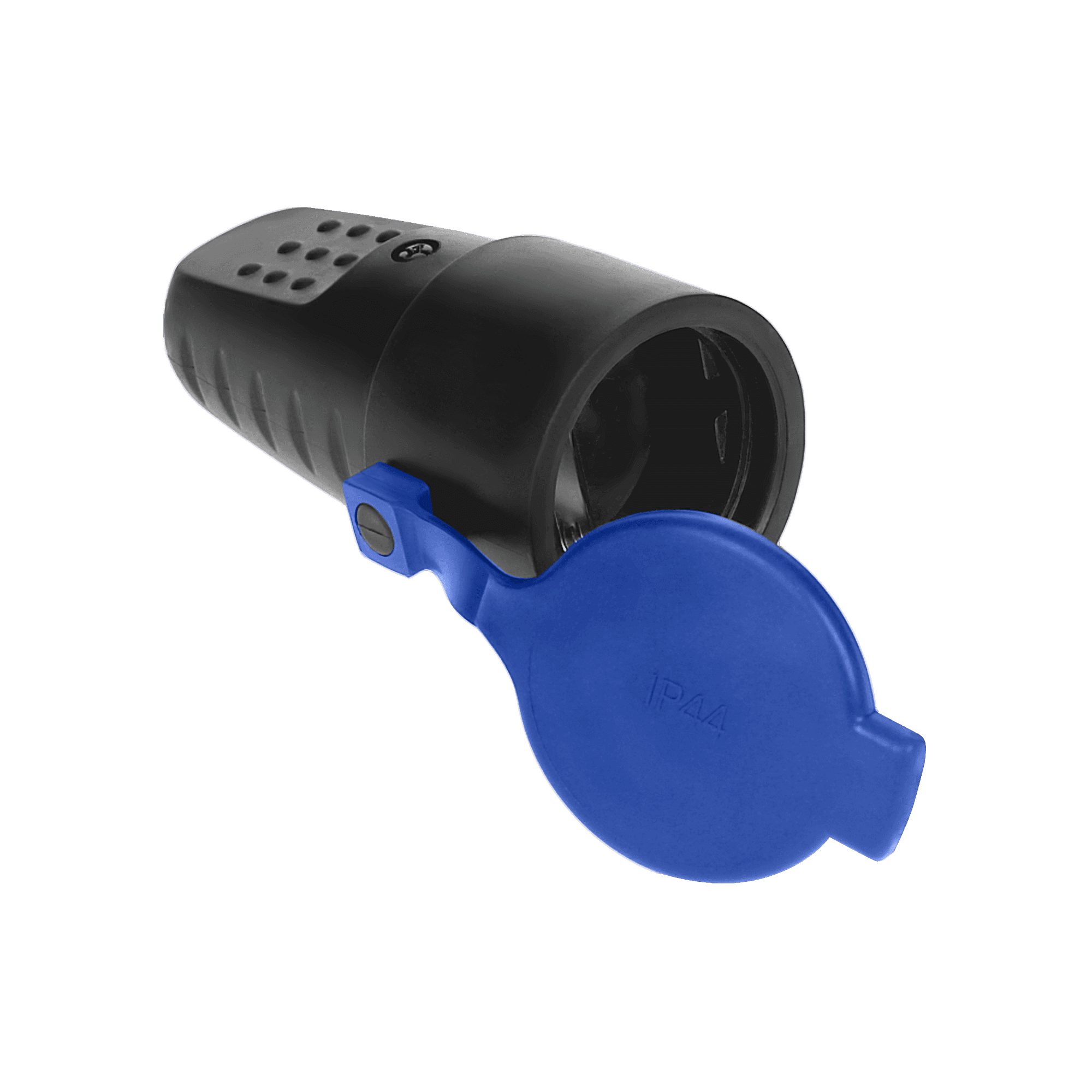 Gumová zásuvka 2P+Z s uzemnením, schuko OR-AE-1314(GS) 1