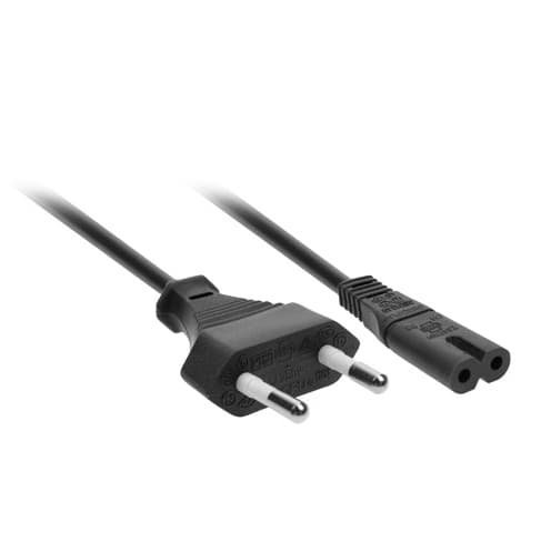 Kábel flexošnúra magnetofónová 2m 2-pin 230V 2,5A 1