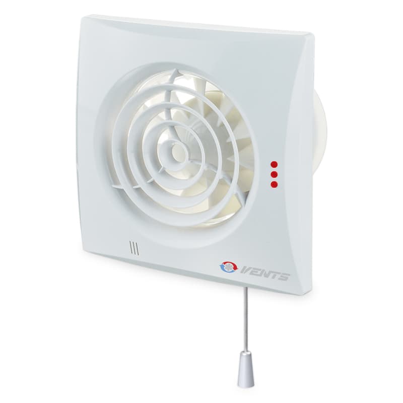 Domový ventilátor so šnúrkou a guľ. ložiskom, o100mm, 97m3/h, 230V 1