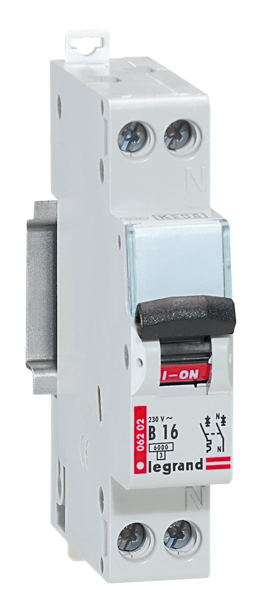 Istič 1-pólový+N C/4A 10kA Rada:DX (Legrand) 1