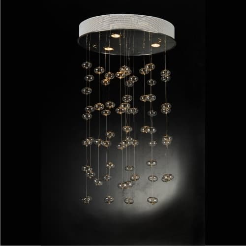 Svietidlo BUBLESS/CC10050-3/3xGU10/50W,chrómE,mat.: chrómE (LUXERA) 1