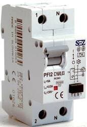 Prúdový chránič kombinovaný 2mod. PFI2 C16/0,03 (SEZ Krompachy) 1