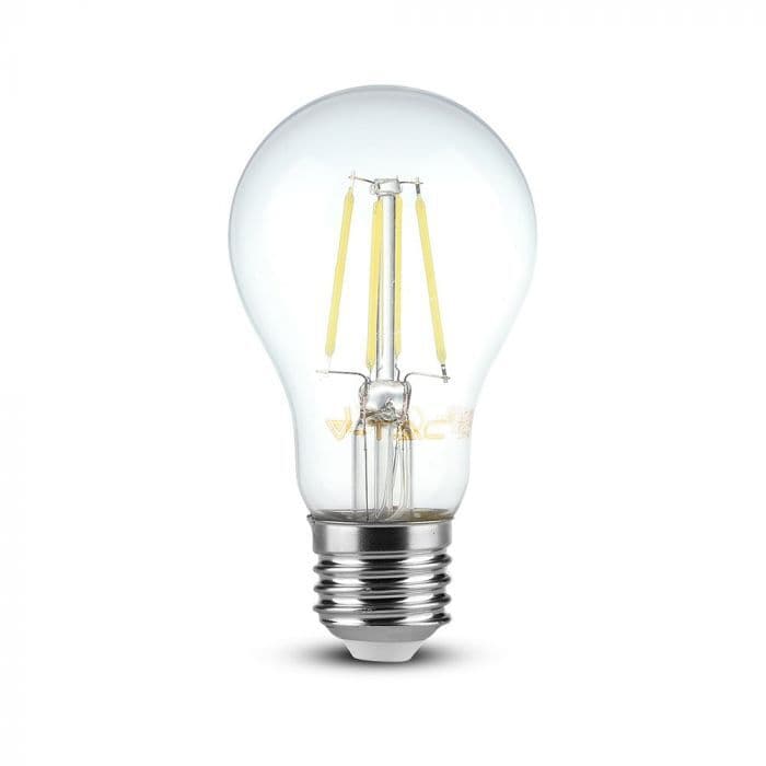 Žiarovka LED Filament E27 8W, 4000K, 800lm, A67 VT-1978 (V-TAC) 1
