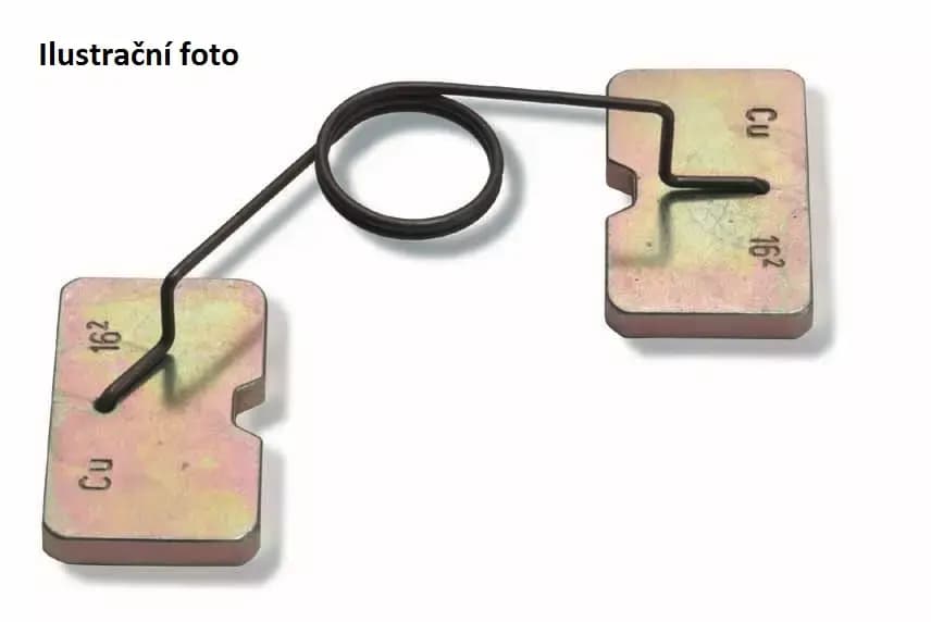 Lisovací čelisti na Cu oka a spojky 185 mm2 (1 pár) 1