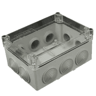 Krabica inštalačná S-BOX 306P 150x110x70, IP56 s vývodkami (PAWBOL) 1