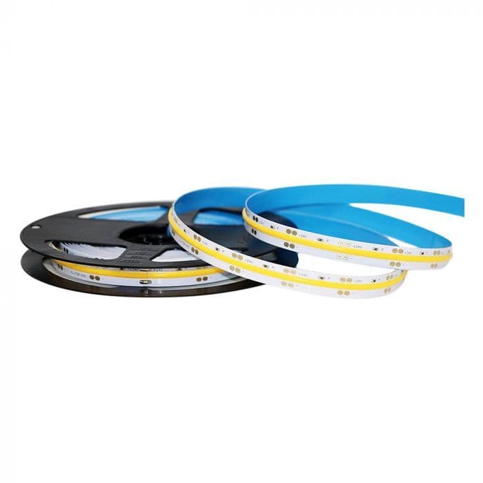 Pásik LED COB 24V 12W, 6000K, 1000lm, 5m, 512 LED/m, VT-COB 512 (V-TAC) 1