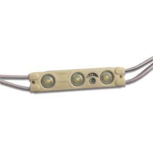 Modul LED IP67 12V 3xLED 1W, Červená, 100lm, VT-28353 (V-TAC) 1