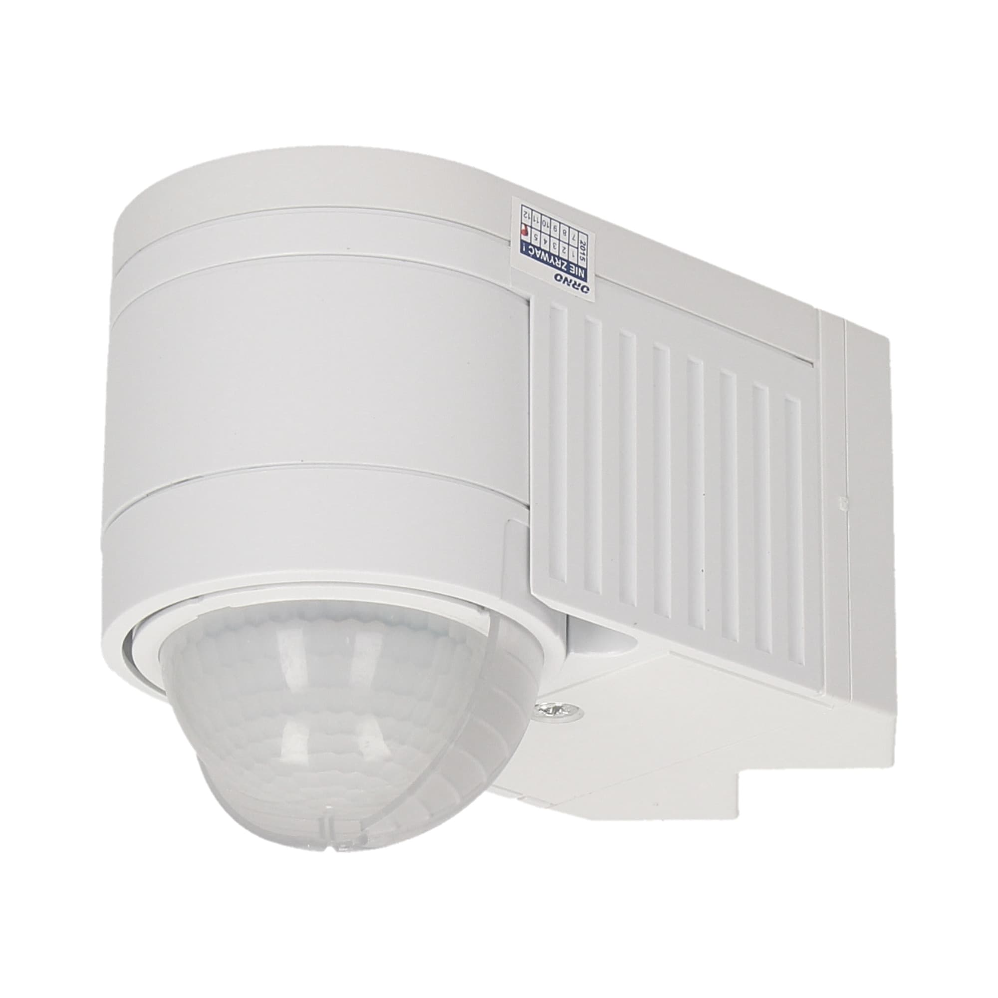 PIR motion sensor 360°, 3 detectors, 3 ways of installation, IP44 1