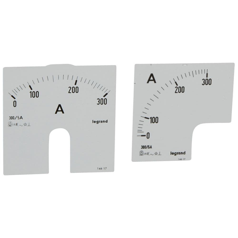 Stupnica pre ampérmeter 0-400A (Legrand) 1