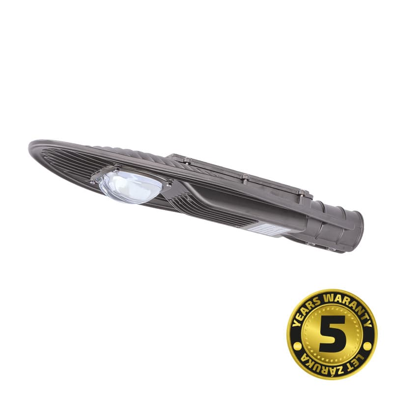 Solight street light COB, 60W, 7800lm, Meanwell, 4000K, 120°, Ra70, IP65, 180-305V, sivá 1