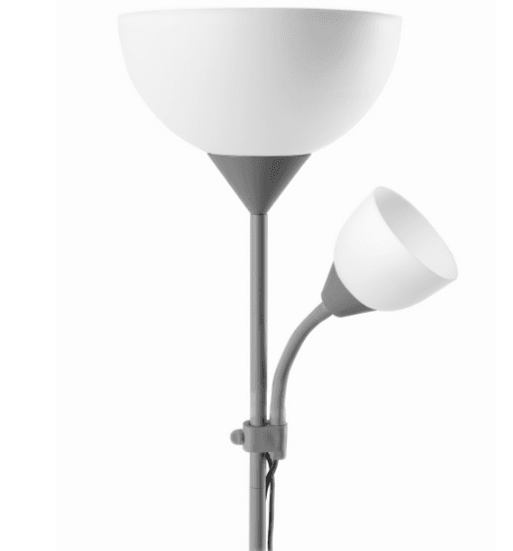 Stojanové svietidlo URLAR VIRONE LS-2/G 25W/40W E27/E14 IP20 KABEL 3,15m, sivá 1