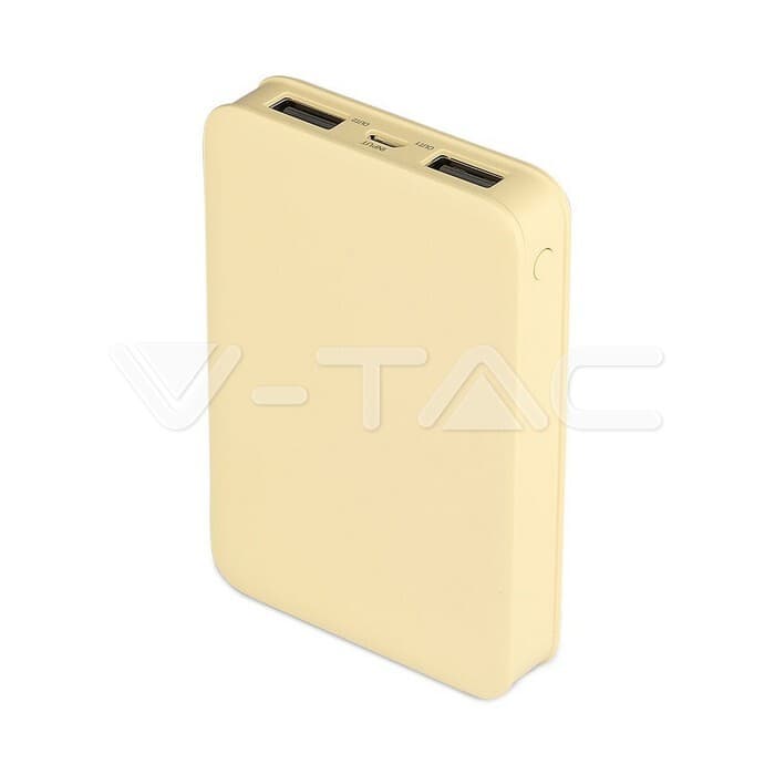 Powerbank 5000mAh žltý VT-3503 (V-TAC) 1