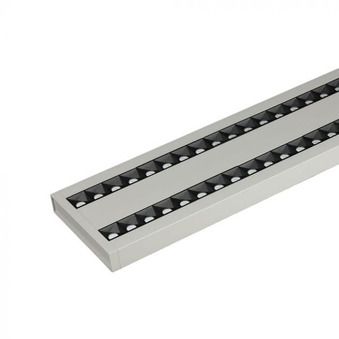 Linenárne LED závesné svietidlo PRO LINK 60W, 4000K, 6000lm, strieborné, VT-7-62 (V-TAC) 1