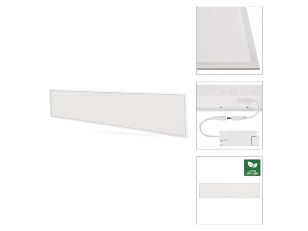 LED panel LUXXO 30×120, obdĺžnikový vestavny biely, 22W neutr. b.(EMOS) 1