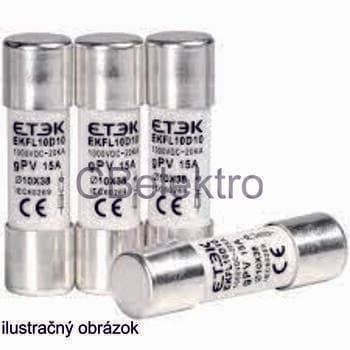 Valcová poistka pre solárne systémy CH10x38 32A 1000V DC EKFL10D (ETEK) 1