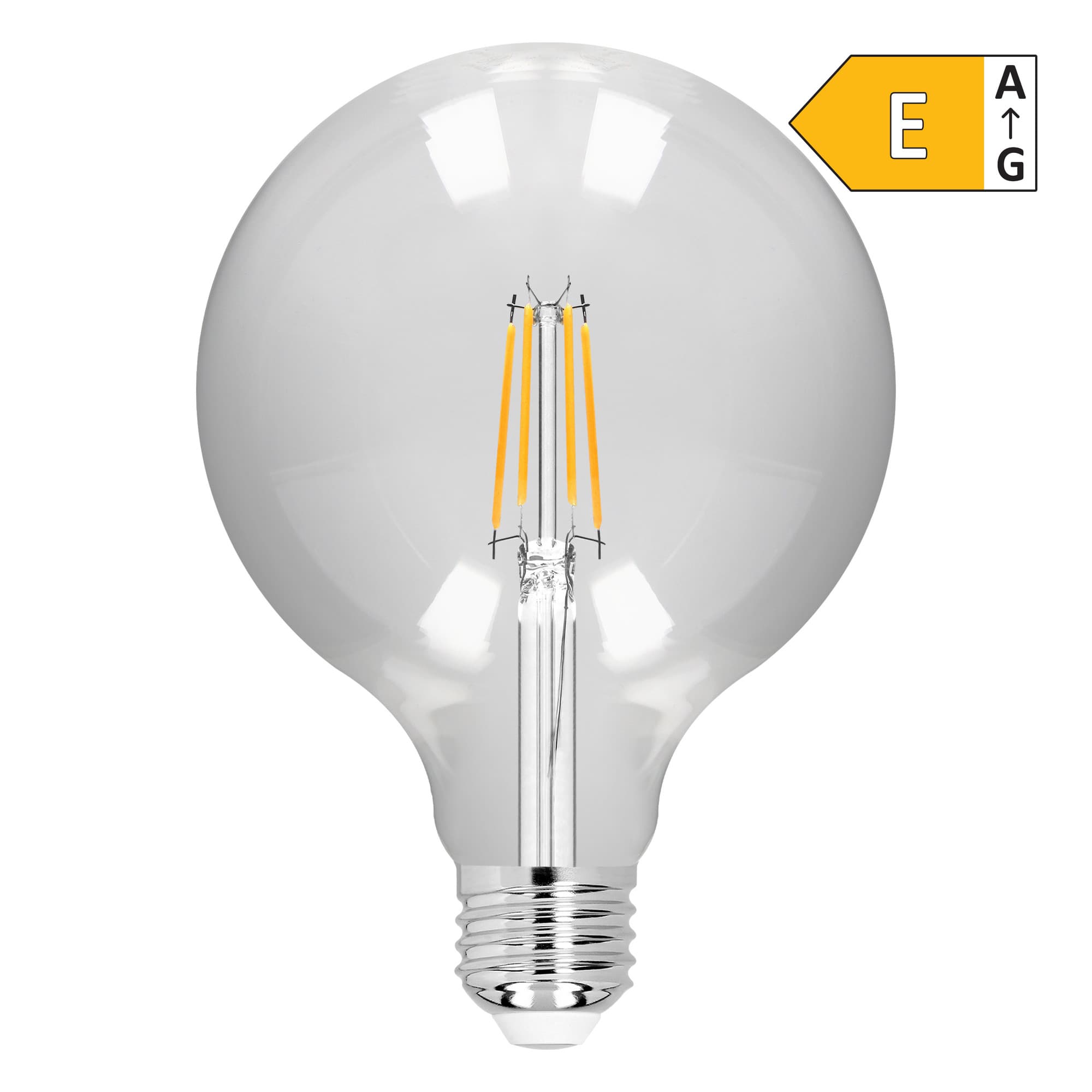 LED žiarovka FILAMENT C E27 G125 8 W 950 lm 4000 K 1