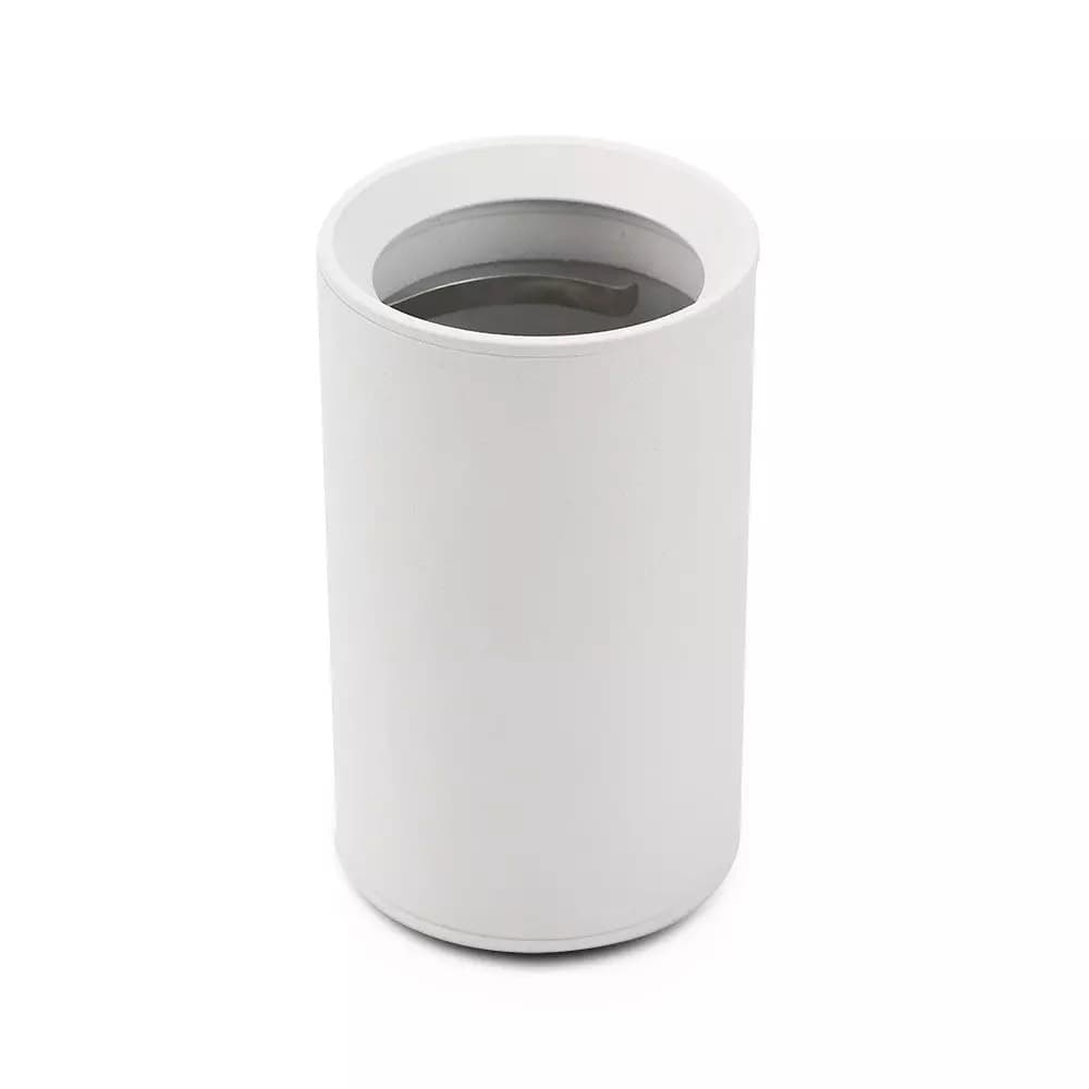 Stropné prisadené svietidlo okrúhle GU10 biele VT-807 (V-TAC) 1