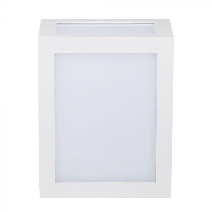 Nástenné LED svietidlo 12W, 3000K, 750lm, IP65, biele VT-822 (V-TAC) 1