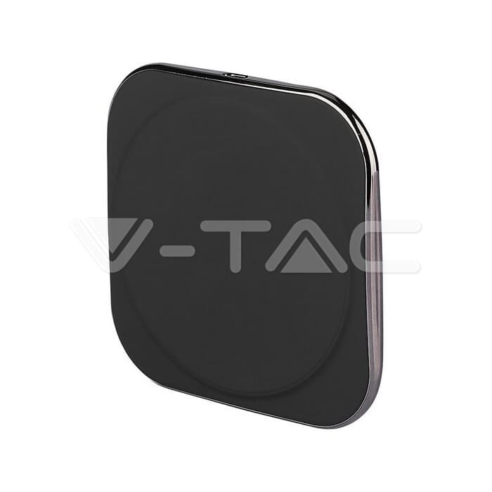 Bezdrôtová nabíjacia podložka 10W čierna VT-3525 (V-TAC) 1