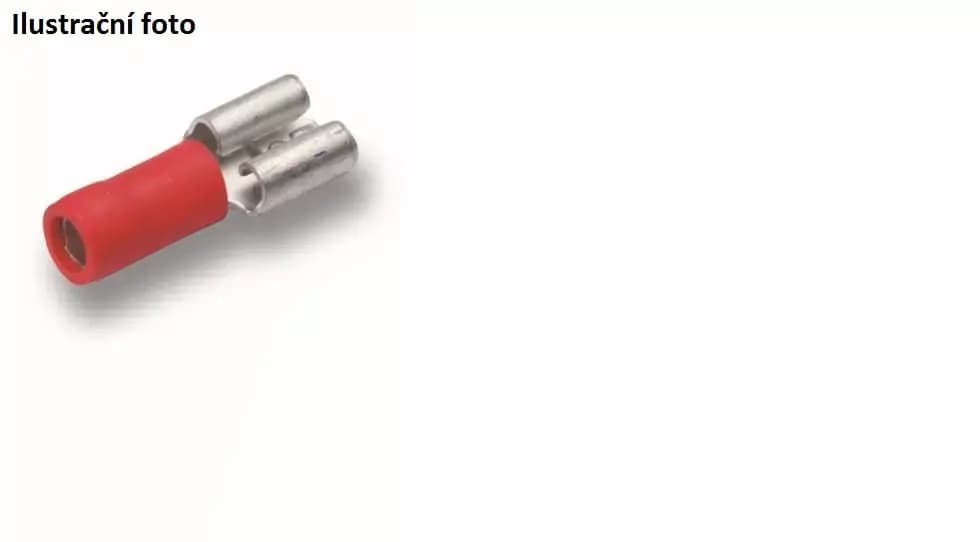 Dutinka izolovaná 6,3x0,8/0,5-1mm 100ks (Cimco) 1