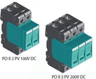 Prepäťová ochrana PO II 3 PV 200V DC (KIWA) 1